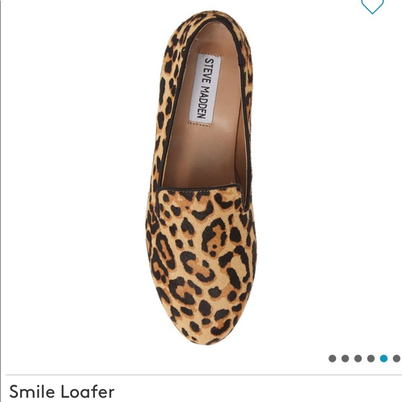Steve Madden leopard Smile loafers - Picture 2 of 12